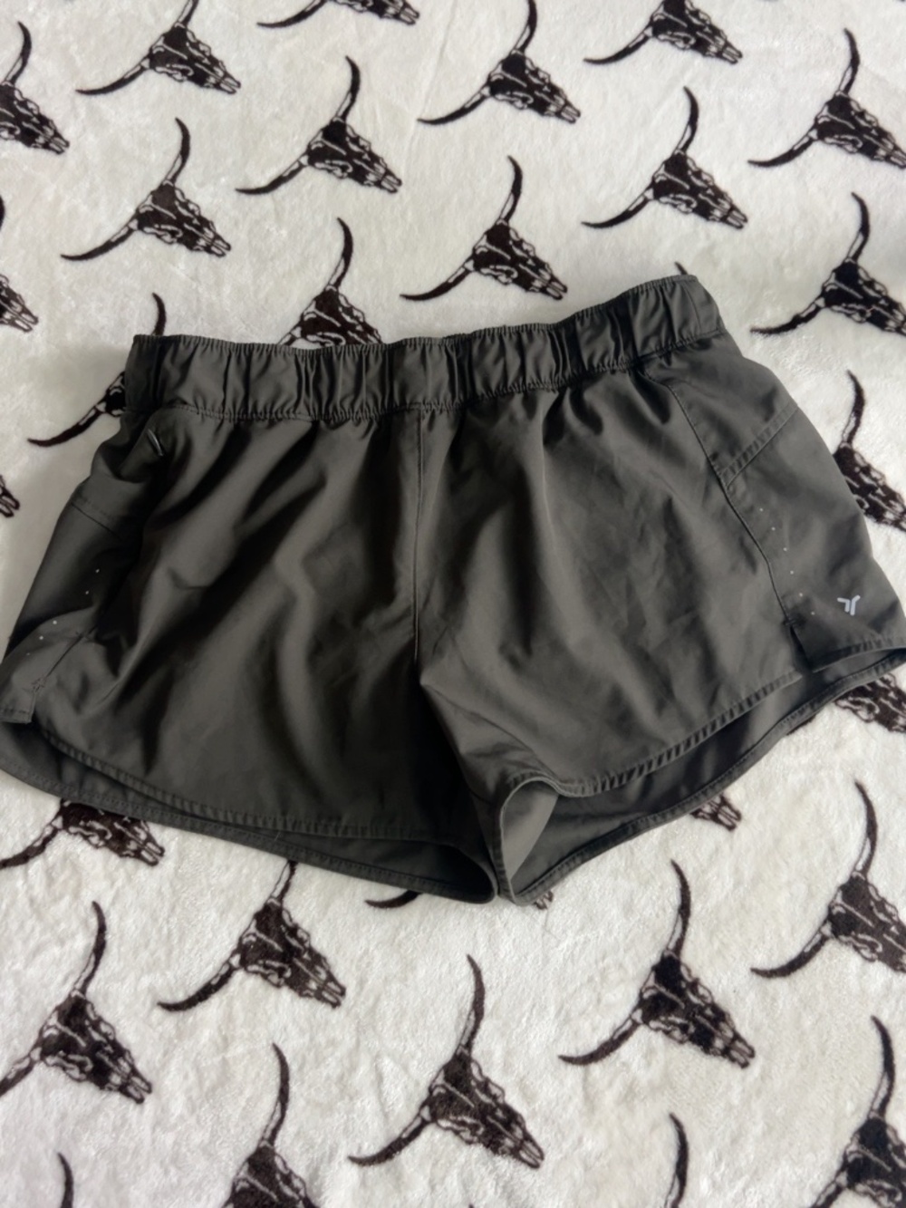Old Navy Active Black Quick Dry Running Shorts Medium Reflectiv
